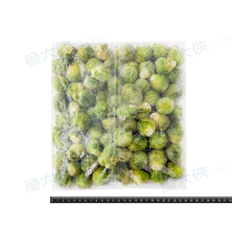 比利時-熟凍孢子甘藍(1kg/包)#球芽甘藍-1H5A【魚大俠】AR241-細節圖3