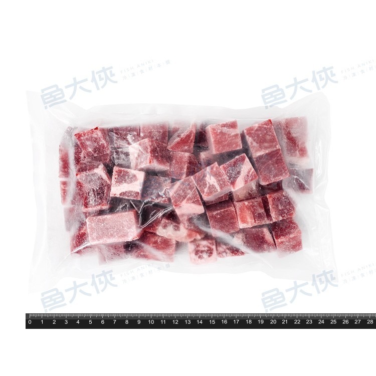 〖3+1再免運〗美國-原肉骰子牛肉3包贈1包(500g/包)共4包-細節圖3