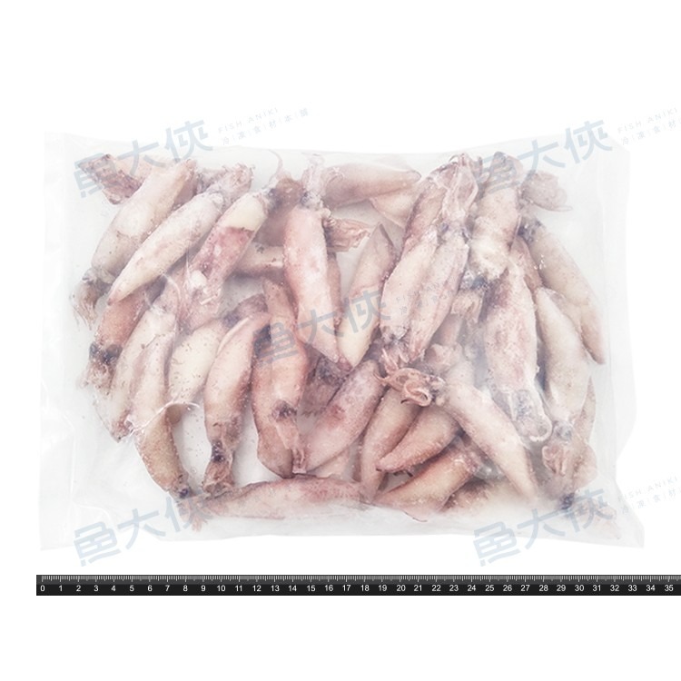 熟凍無卵尖小卷(600g/包)-1H6A【魚大俠】SD039-細節圖2