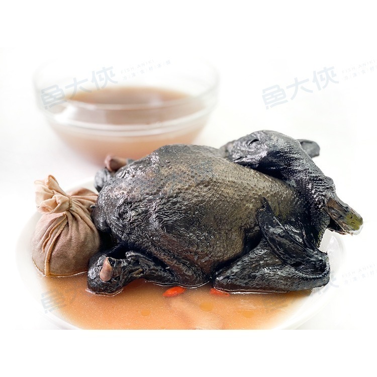 何首烏烏骨雞湯(固900g/淨1.8kg/包)#全雞-2F2B【魚大俠】FF932-細節圖3