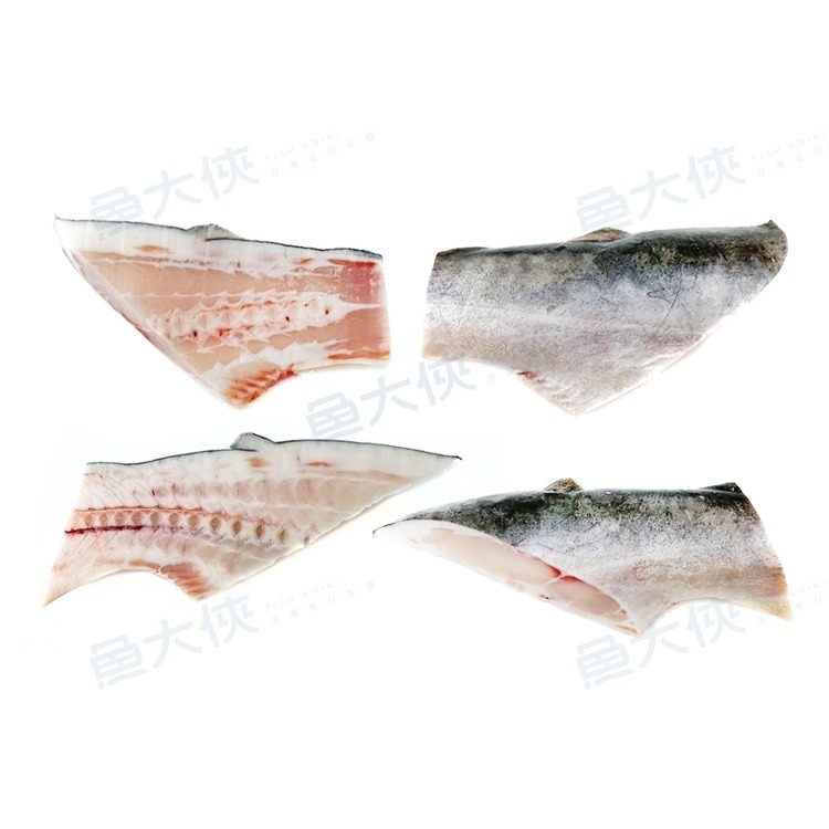 〖推推〗生凍-銀鯰魚尾段(5塊/450g/15%冰/包)#銀斑魚#無膨發巴沙魚-2E4A【魚大俠】FH365-細節圖3