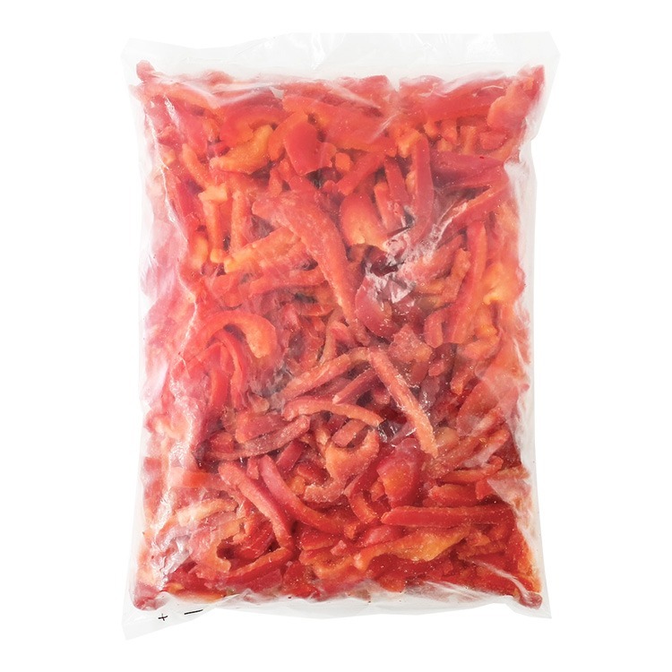 熟凍-紅甜椒絲(1kg/包)#紅椒絲-1I4B【魚大俠】AR268-細節圖2
