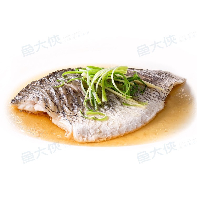 台灣-鮮美帶皮鱸魚片-小片(150~200g/片)#去刺鱸魚清肉#小片-1E6B【魚大俠】FH372-細節圖3