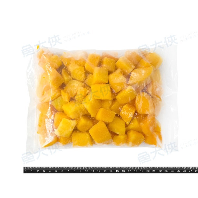 台灣-冷凍芒果切塊(500g/包)#冷凍水果#無添加-2I1A【魚大俠】AR272-細節圖4