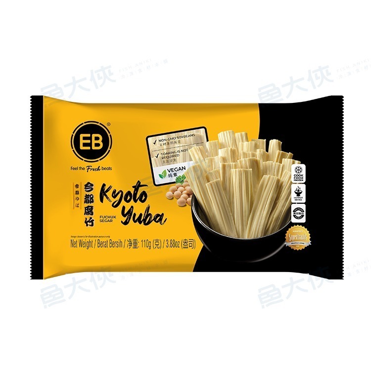 今都腐竹/豆皮(110g/包)#全素#火鍋#非基改#非油炸-2H1B【魚大俠】FF972-細節圖5