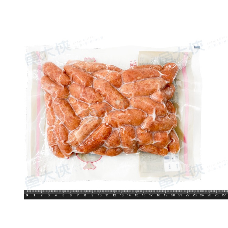 雙匯-飛魚卵雞腿肉香腸(500g/包)#嘟嘟腸#飛魚卵香腸-2F6B【魚大俠】FF988-細節圖3