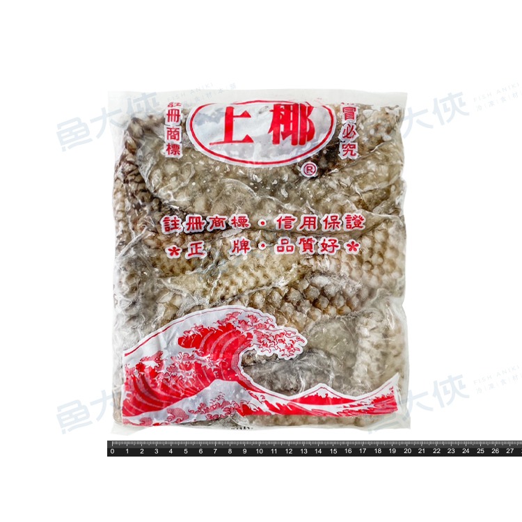 無調味Q彈鯛魚皮(600g/包)#涼拌小菜-1E6B【魚大俠】FF001-細節圖4