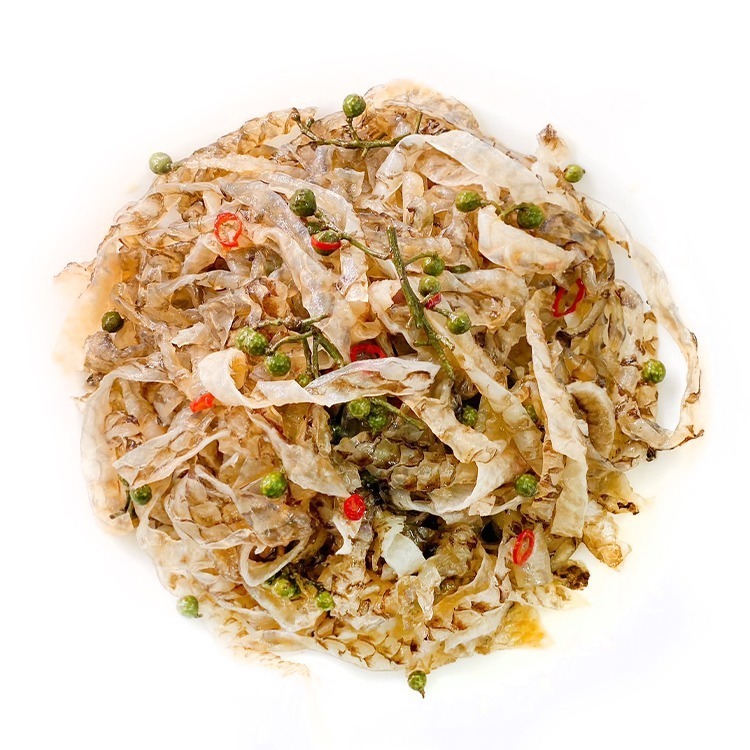 涼拌青花椒魚皮(150g/盒)#麻而不辣-1E6B【魚大俠】FF992-細節圖2