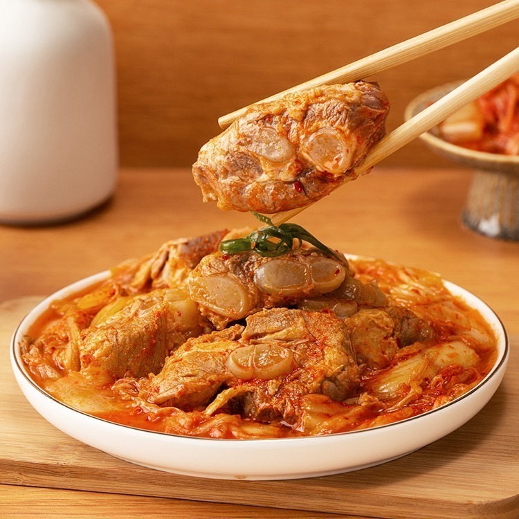 新興461軟骨肉-韓式泡菜(固160g/淨300g/包)-2J2B【魚大俠】FF996-細節圖2