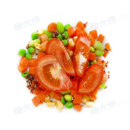 熟凍-紅藜綜合蔬菜-牛番茄(100g/包)-2J2A【魚大俠】AR283