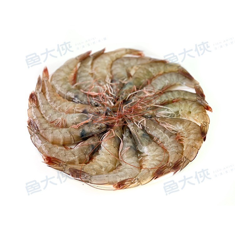 團購小紅帽牌-生白蝦30/40 (480g/盒)#CHINHU-1C3A【魚大俠】SP144-細節圖3