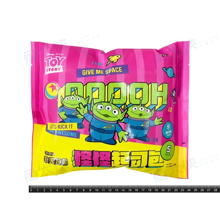 奇美食品-三眼怪-地瓜黑糖怪怪起司包(5顆/325g/包)#迪士尼聯名#奶素-2B7A【魚大俠】FF1033-細節圖3