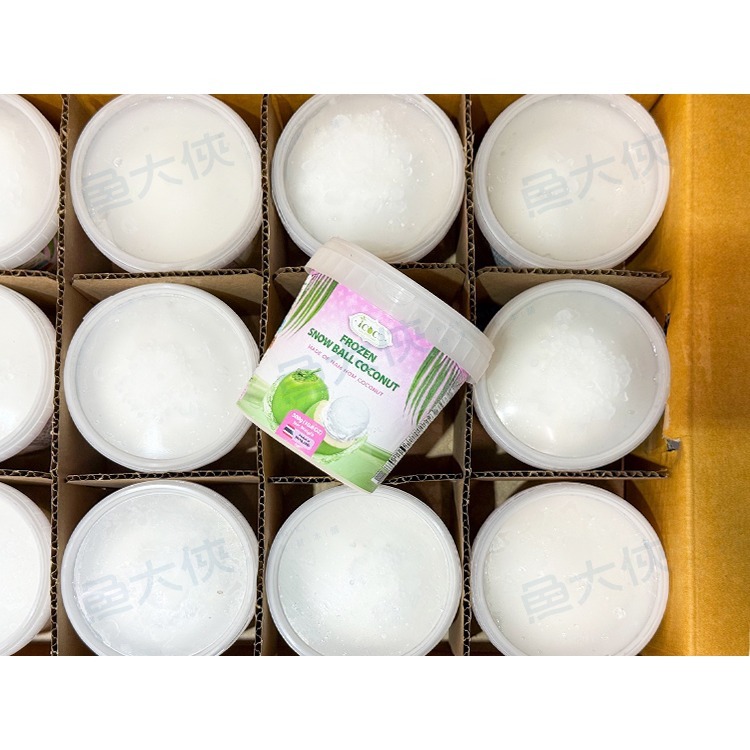 泰國-香水椰果凍(300g/顆)#全素#椰子冰沙-1E6A【魚大俠】AR299-細節圖4