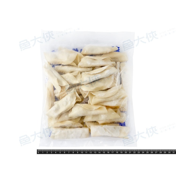 奇巧-開口鍋貼-高麗菜(約30粒/600g/包)#手捏熟鍋貼#沒勾-2F6A【魚大俠】FF1047-細節圖3