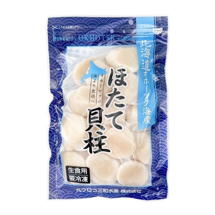 日本生食級-彩袋干貝(456S規/200g/包)#藍袋-1D4A【魚大俠】BC073-細節圖2