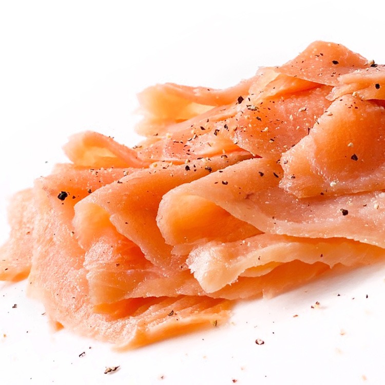 挪威-煙燻鮭魚切片(100g/包)-1C7B【魚大俠】FH387-細節圖2