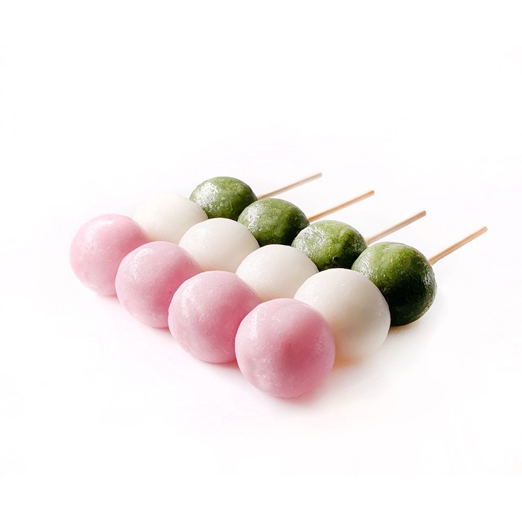 整盤-日本三色糰子-營業規格(22串/990g/盤)#全素#和菓子#三色丸子-1J3A【魚大俠】AR305-細節圖2