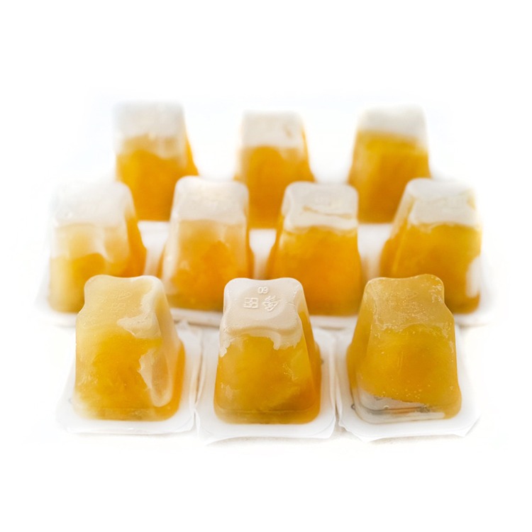 B蜂蜜檸檬冰角/冰磚(10顆/300g/包)#夾鏈袋-1J3A【魚大俠】AR310-細節圖2