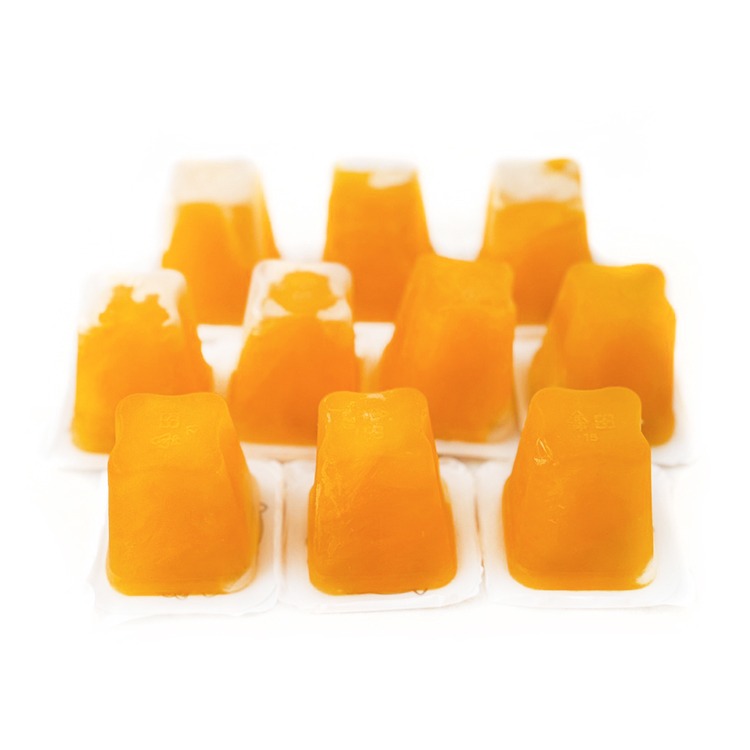 C百香果檸檬冰角/冰磚(10顆/300g/包)#夾鏈袋-1J3A【魚大俠】AR311-細節圖2