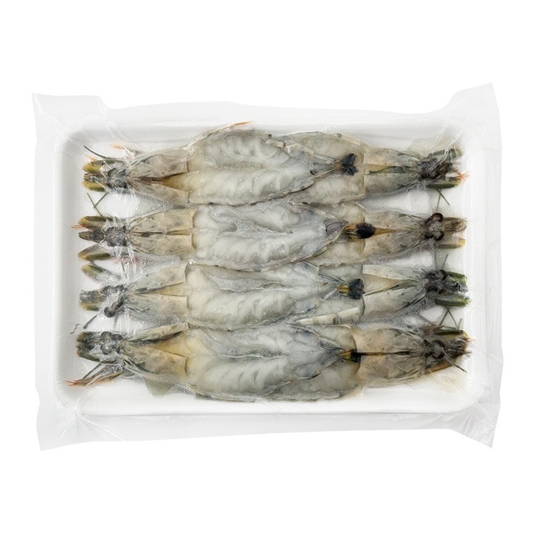 開背草蝦蝴蝶切(8尾/355g/盤)-1D4A【魚大俠】SP155-細節圖2