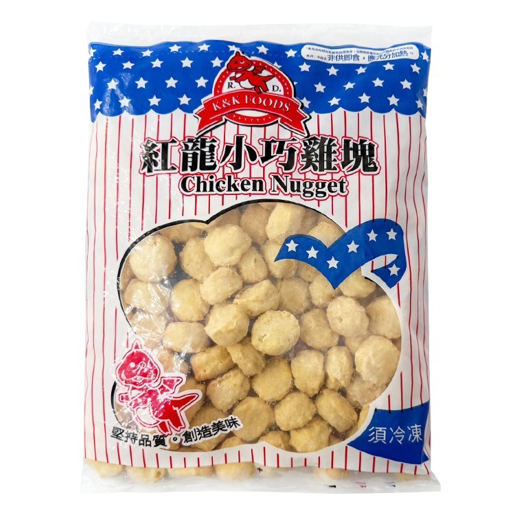 紅龍-小巧雞塊(1kg/包)#小-1J3B【魚大俠】FF317-細節圖2