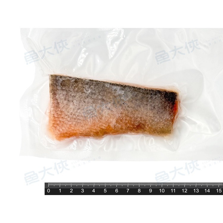 屁屁鮭魚/鮭魚尾段清肉(70g/包)#帶皮去鱗刺-2F4B【魚大俠】FH395-細節圖5