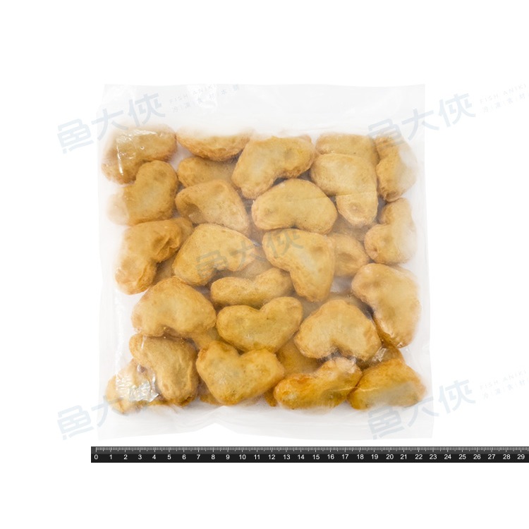 愛心甜不辣(600g/包)#火鍋料-1I1A【魚大俠】FF1101-細節圖4