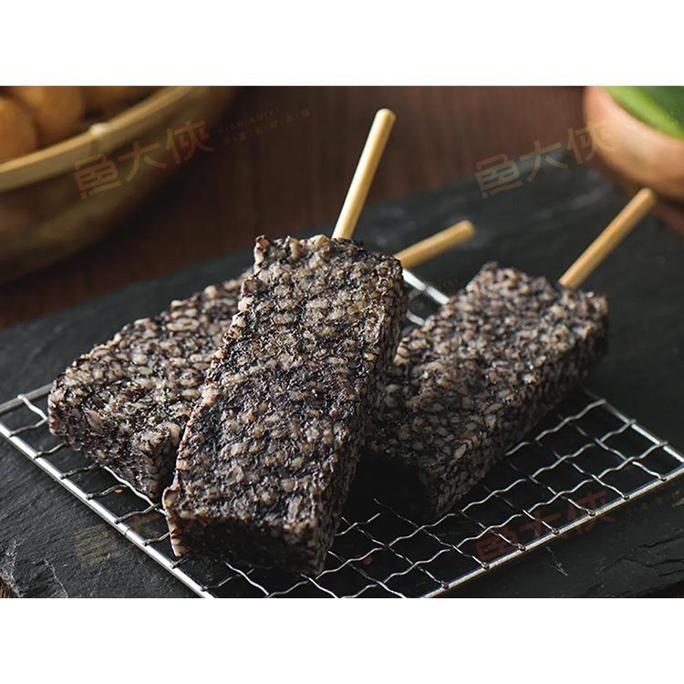 如記-碳烤米血糕(5支/300g/包)#關東煮#烤肉串燒-1D4B【魚大俠】FF479-細節圖5