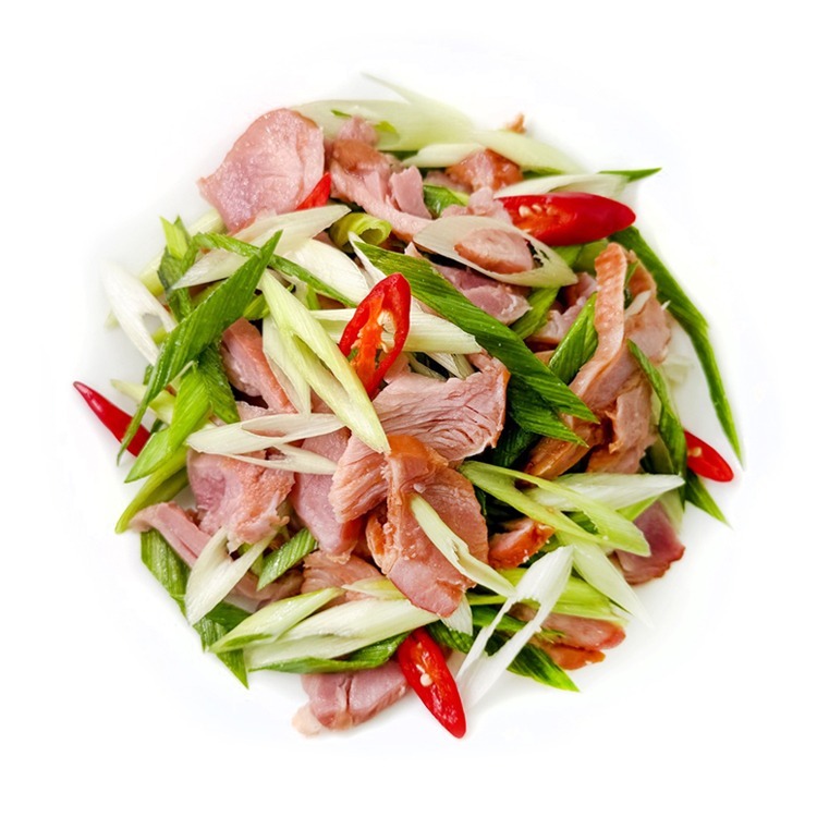 精選名產-煙燻腿肉切片(150g/包)#即食名產-2D4A【魚大俠】BF143-細節圖2