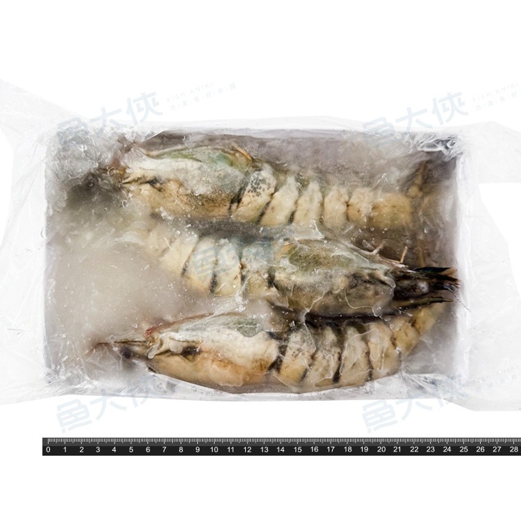 特大-野生海草蝦 3P裝(毛850g/實430g/盒)-1D3B【魚大俠】SP158-細節圖5