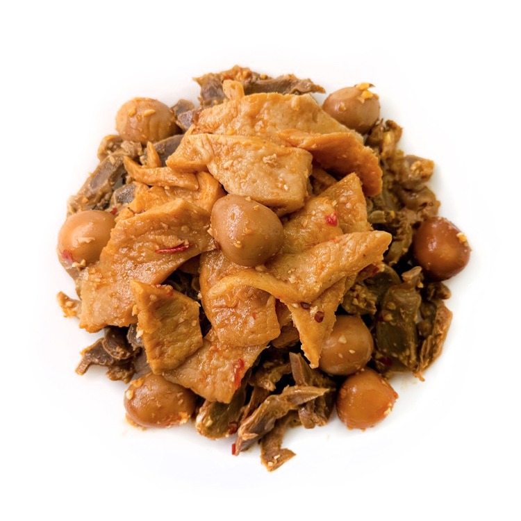 綜合滷味(300g/包)#小辣#雞胗鳥蛋黑輪-2H1B【魚大俠】FF1109-細節圖2