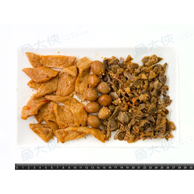 綜合滷味(300g/包)#小辣#雞胗鳥蛋黑輪-2H1B【魚大俠】FF1109-細節圖3