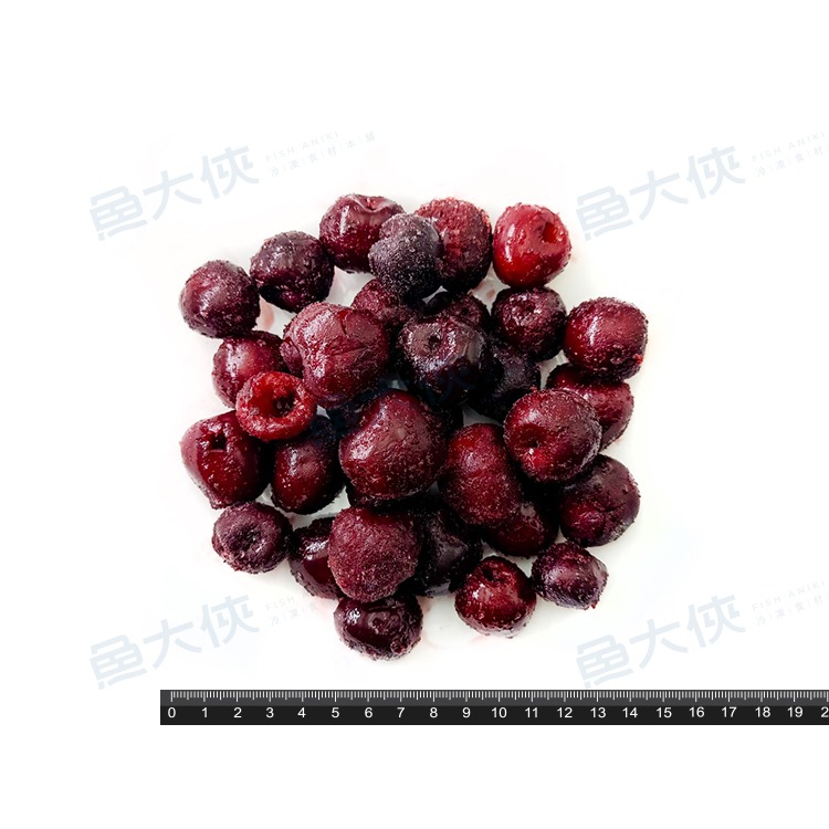 智利-冷凍櫻桃/去籽黑櫻桃鮮果(300g/包)#冷凍水果-1J6A【魚大俠】AR333-細節圖3