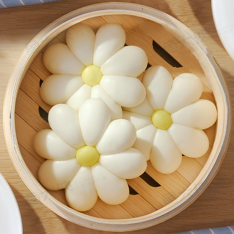 禎祥-蜂蜜風味小花饅頭(16個/400g/包)#全素-2A6B【魚大俠】AR334-細節圖2