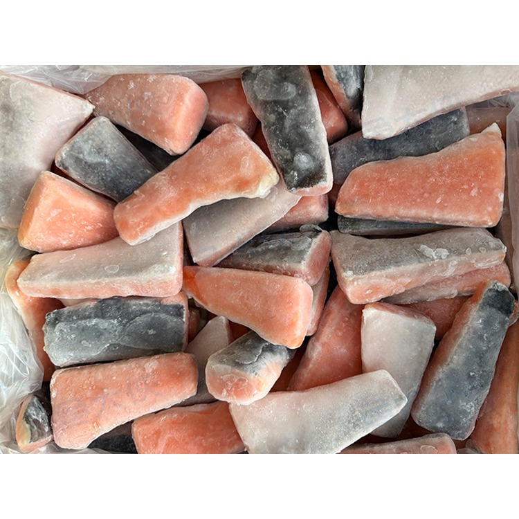 整件-智利-鮭魚菲力P56尾段清肉(50~60片/30%冰/6kg/件)#帶皮去鱗刺-3A1A【魚大俠】FH401-細節圖4