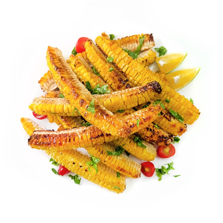 熟凍-玉米肋條/玉米條(1kg/包)#非基改#六分熟-1J6A【魚大俠】AR338-細節圖2