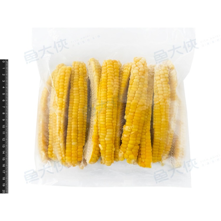 熟凍-玉米肋條/玉米條(1kg/包)#非基改#六分熟-1J6A【魚大俠】AR338-細節圖4