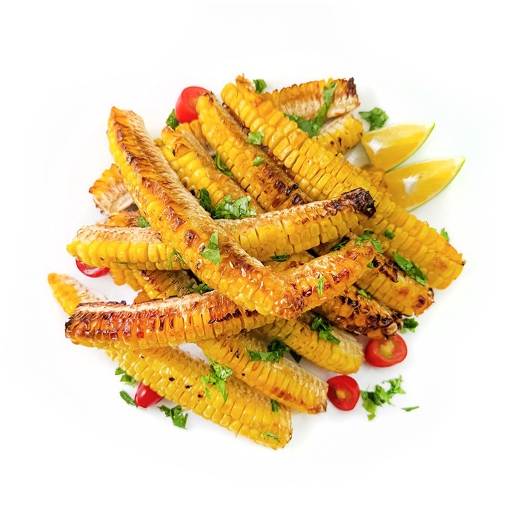 熟凍-玉米肋條/玉米條(1kg/包)#非基改#六分熟-2B2B【魚大俠】AR338-細節圖2
