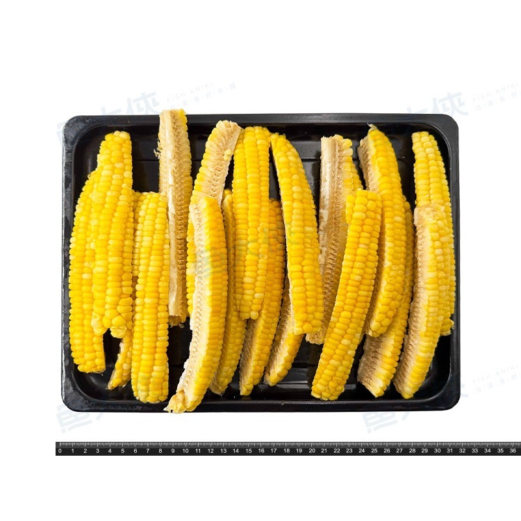 熟凍-玉米肋條/玉米條(1kg/包)#非基改#六分熟-2B2B【魚大俠】AR338-細節圖3