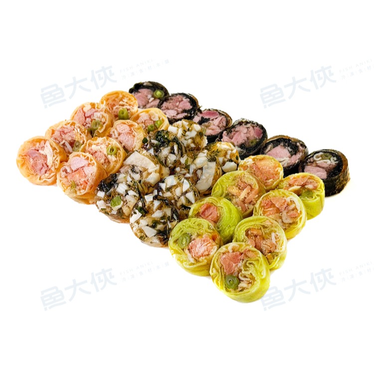 黑捲-海苔旗魚水晶凍捲(210g/條)#冷盤即食-2G4A【魚大俠】FF1128-細節圖6