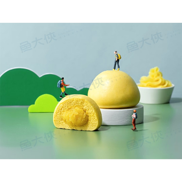 奇美食品-車輪餅奶油包(5顆/325g/包)#蛋奶素-2B7A【魚大俠】FF1132-細節圖3