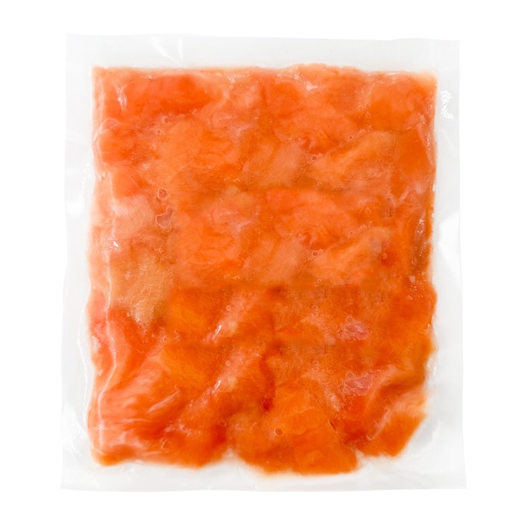 冷凍-生鮮鮭魚碎肉(500g/包)#塊肉多-1C7B【魚大俠】FH405-細節圖2