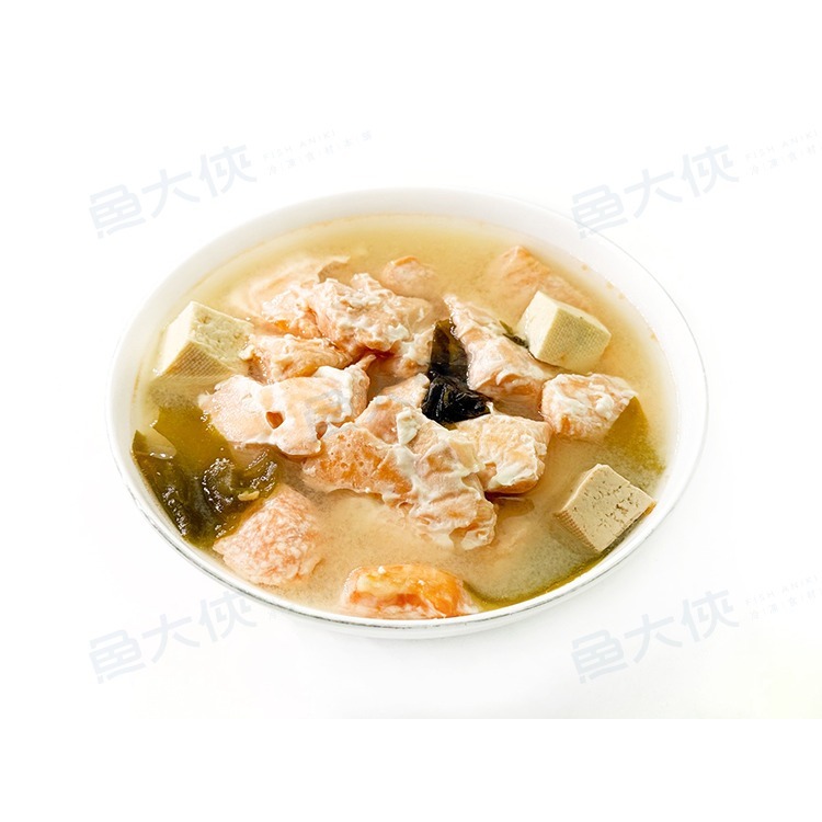 冷凍-特選鮭魚碎肉(500g/包)#塊肉多-1C7B【魚大俠】FH405-細節圖4