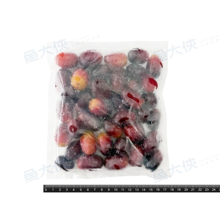 葡萄-冷凍無籽紅葡萄鮮果(300g/包)#冷凍水果-1J5A【魚大俠】AR344-細節圖3
