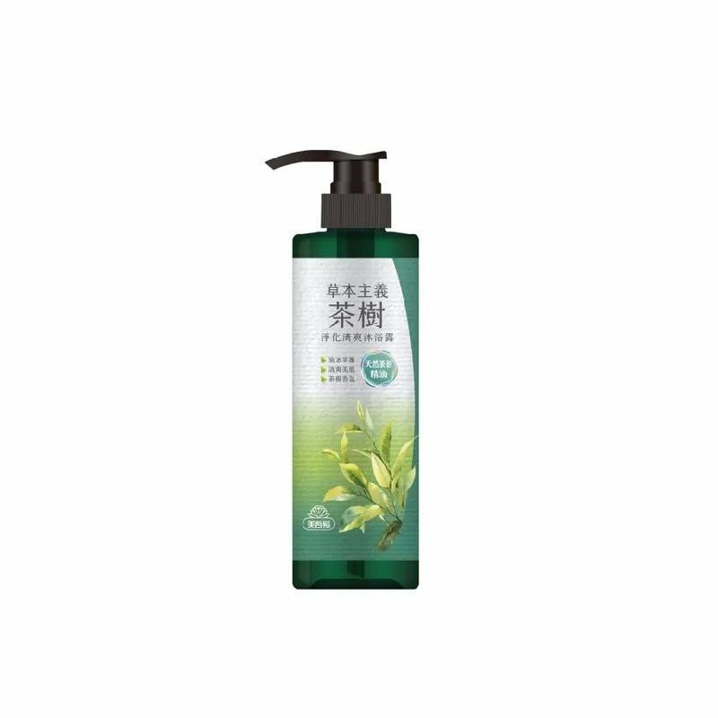 【草本主義】沐浴露540ml/瓶 艾草（涼感）/積雪草（涼感）/櫻花/山茶花/檀香/茶樹-規格圖2