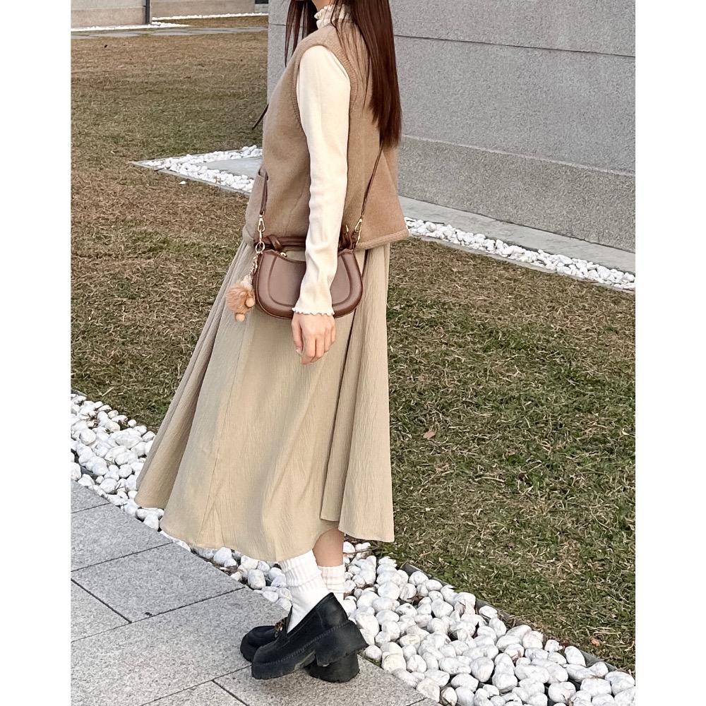 軟呼呼雙口袋背心（現貨）-細節圖2