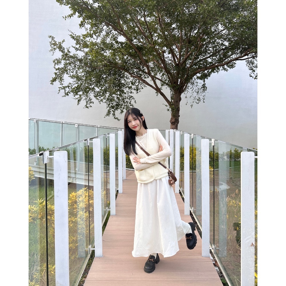 軟呼呼雙口袋背心（現貨）-細節圖5