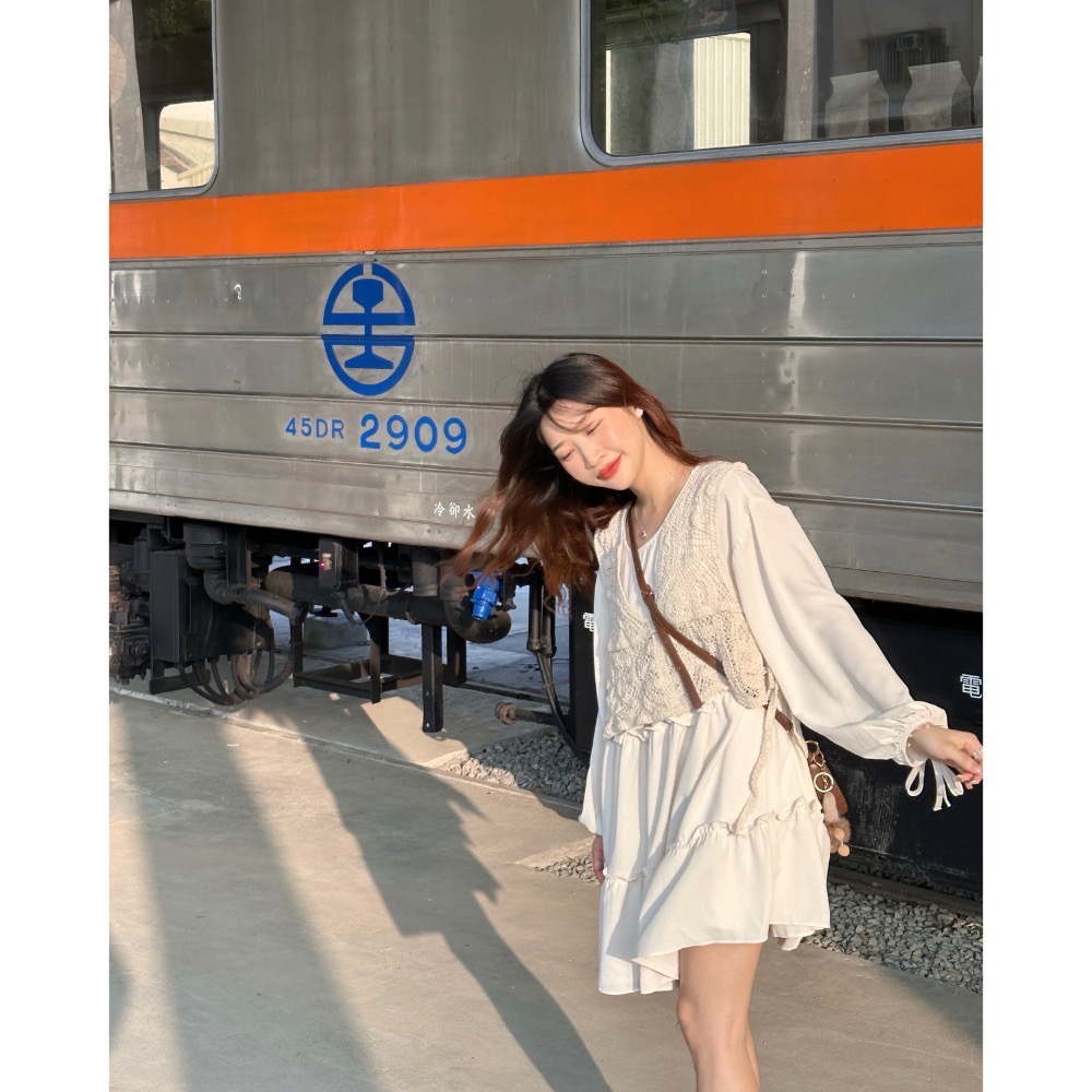 戀愛感滿滿蛋糕洋含背心🫶🏻（自留款）-細節圖2