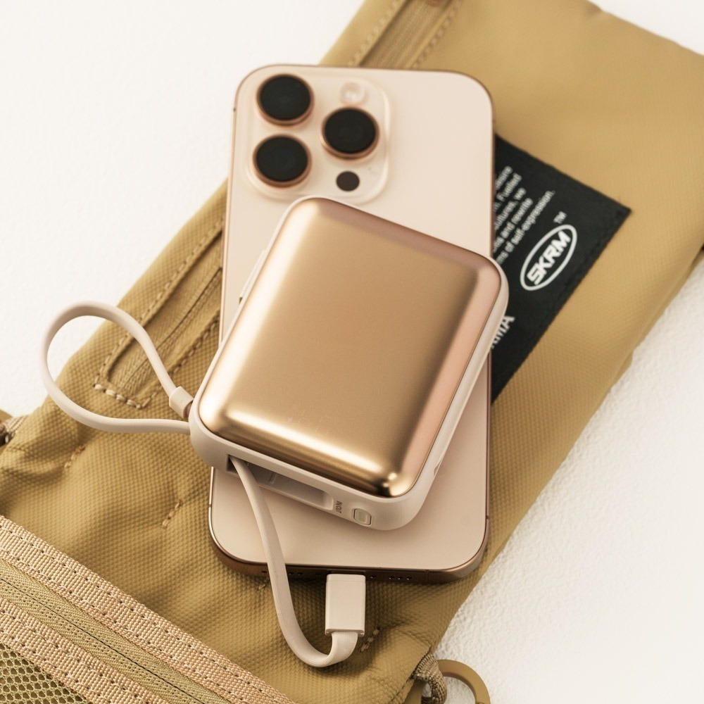 solide 索力得  10000mAh  Bubble Gum 泡泡糖迷你雙充頭便攜行動電源/Type-C 線-細節圖6