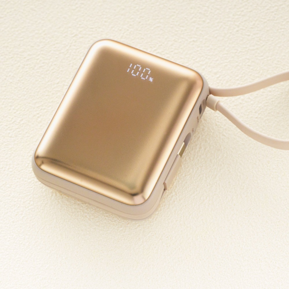 solide 索力得  10000mAh  Bubble Gum 泡泡糖迷你雙充頭便攜行動電源/Type-C 線-規格圖8